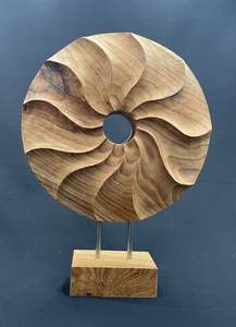 Centro de Mesa de Madera de Estilo Vintage Ecológico para Comedor con Temática Retro y Decoración Encantadora del Hogar - Product Image 5