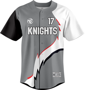 Camiseta de Béisbol Knights para Hombre, Personalizada, Sublimada, de Poliéster que Absorbe la Humedad, Manga Corta, para Todas las Temporadas, Ropa Deportiva de Equipo - Product Image 1
