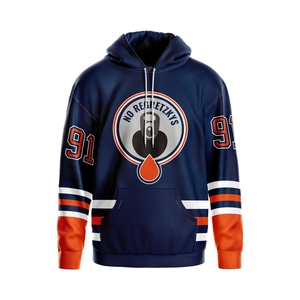 Custom made USA Ice Hockey Hoodie Premium Quality Sports Hoodie Custom Logo Winter Team Wear Breathable Fabric Stylish <b>Design</b> - Product Image 3