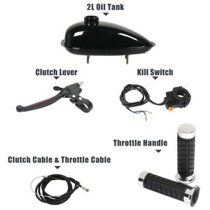 Silver 100cc Bicycle Engine Kit for Motorcycles - Product Image 6