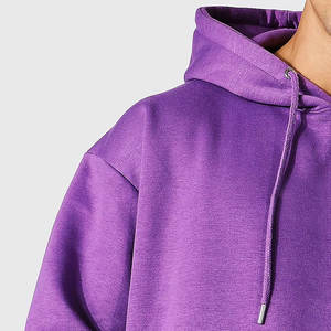 Sudadera con capucha extragrande para hombre, estilo urbano de invierno, con puños acanalados y cordón ajustable. - Product Image 2