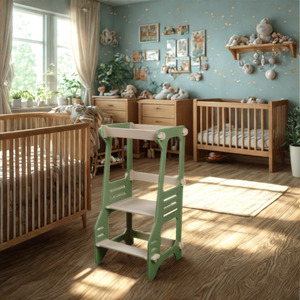 Home Furniture Durable Safe Material Casual Vietnam Smooth Edge American Pine Plywood Living Room Bedroom <b>Bookcase</b> Children - Product Image 2