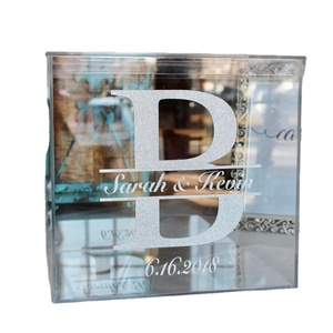 Personalized <b>Wedding</b> Acrylic <b>Card</b> <b>Box</b> .<b>Wedding</b> with Lid Money <b>Box</b> <b>Card</b> <b>Box</b> | <b>Wedding</b> - Product Image 1