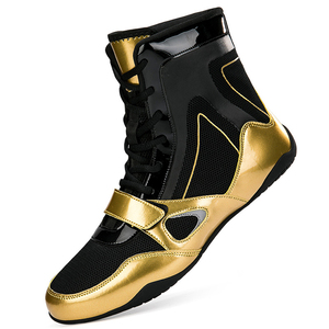 Liquidation de stock : Chaussures de boxe en gros à lacets en polyester – Pack économique personnalisable pour entraînement et gym - Product Image 3