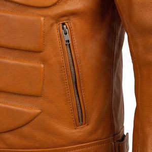 เสื้อแจ็คเก็ตมอเตอร์ไซค์สำหรับการแข่งขันสมรรถนะสูง ได้รับการรับรองมาตรฐาน CE พร้อมแผงระบายอากาศ โครงสร้างหนังทนทาน อุปกรณ์สำหรับนักขี่มอเตอร์ไซค์ - Product Image 5