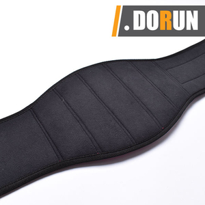 Custom Manufactured Waist Support Weightlifting Waist Belt Cowhide Leather Fitness Weightlifting Belt - Product Image 5