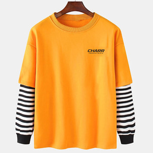 เสื้อสเวตเชิ้ตผู้ชายผ้าฝ้ายผสมหลากสี เหมาะสำหรับใส่ลำลอง เนื้อผ้านุ่มและระบายอากาศได้ดี - Product Image 1