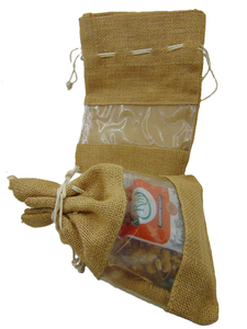 Wholesale Custom Logo Nature Color Jute <b>Pouch</b> Reusable Hemp <b>Drawstring</b> Christmas Gift Bag Jewelry Clothing Packaging Storage Bag - Product Image 2