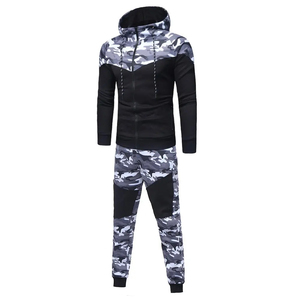 Chándal Deportivo con Cremallera Completa para Entrenamiento de Fútbol, Venta al por Mayor OEM, Estampado Ondulado por Sublimación para Hombre, Moda Fitness Personalizada por Sublimación - Product Image 2