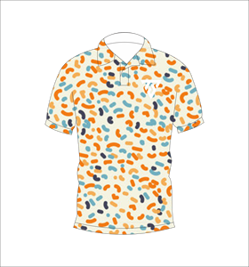 Polo personnalisé imprimé pour homme, motif abstrait, décontracté, manches courtes, respirant, mode été, polo de golf - Product Image 4