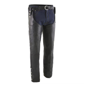 Best Sale Cheap Price Breathable Comfortable Men Leather <b>Chaps</b> Wholesale Latest Design Washed Leather <b>Chaps</b> For Adults - Product Image 5