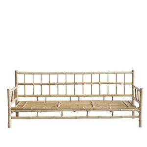 Chaise en bambou moderne avec coussin en toile pour espaces intérieurs et extérieurs, fabriquée au Vietnam - Product Image 2