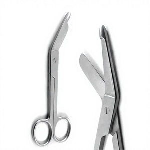 Ciseaux à pansements Lister de 13 cm en acier inoxydable, ciseaux médicaux chirurgicaux pour infirmières - Product Image 4