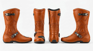 High Performance Motorcycle Riding Boots Waterproof Anti Slip Protective Breathable Racing Tour Gear Durable Comfort Fit Shoes - Product Image 3