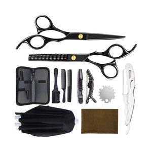 Ciseaux de barbier de précision en acier inoxydable, ciseaux de coupe de cheveux, ciseaux texturisants, outils de coiffure aiguisés, pour droitiers, usage en salon - Product Image 2