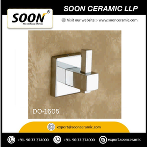 Ensemble d'accessoires de salle de bain contemporains en acier inoxydable chromé à fixation murale, barre porte-serviettes 60 cm, distributeur de savon, porte-brosse à dents, installation facile - Product Image 5