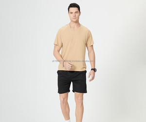 Ensemble d'été pour hommes Short de survêtement Survêtement 100% coton T-shirt avec short Twin Sets Top Quality - Product Image 6