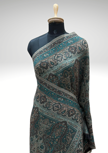 Tissu Abaya en viscose jacquard tissé, motif Jamawar ethnique de luxe, vêtement modeste, directement de l'usine Safaa - Product Image 6