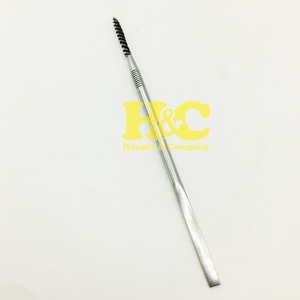 Cepillo de Alta Calidad para Recortar Cejas, Cepillo Profesional para Pestañas Postizas, Cepillo Sostenible de Acero Inoxidable para Cejas de Visón - Product Image 5