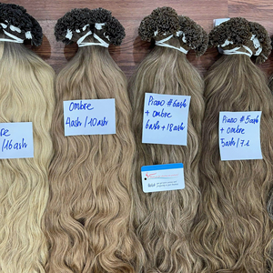 ผมต่อแบบเคราติน U Tip ผมเวียดนามแท้ เรียงเกล็ดผมอย่างดี คุณภาพสูง - Product Image 1