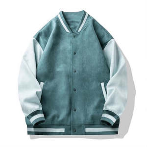 Giacca Bomber da Baseball Slim Fit Personalizzata per Uomo, Nuovo Design alla Moda con Stampa Personalizzata Foto/Testo sul Davanti - Product Image 4