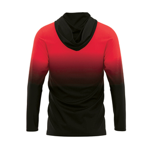 Prix de gros – Maillot de pêche unisexe à manches longues, impression par transfert thermique, UPF 50, antibactérien, personnalisable, séchage rapide - Product Image 5