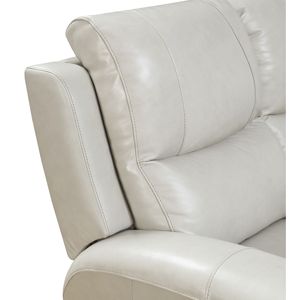 Poltrona reclinabile potente in pelle stile contemporaneo con portabicchieri di ricarica USB per Console di archiviazione nascosta Comfort - Product Image 4
