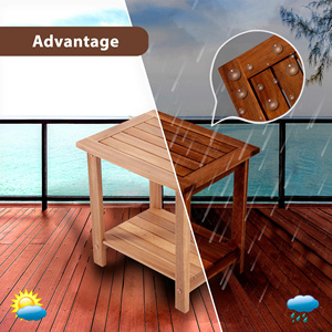 Wood Side <b>Table</b> Manufactured for Furniture Retailers Supplying Practical <b>Wooden</b> Accent <b>Table</b> for Home Interiors - Product Image 4