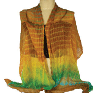 Pañuelo Bandhani Tie & Dye Hecho a Mano, Estampado Étnico Tradicional, Ligero y Moderno, Dupatta para Mujer, Estilo Bohemio - Product Image 1