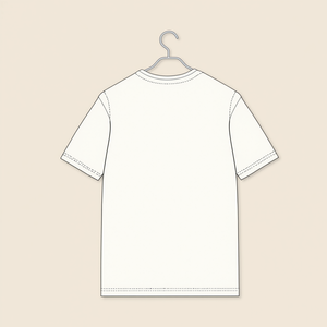 Men Short Sleeve O Neck Embroidered <b>Back</b> <b>T</b> Shirt Cotton Casual Fashion Tee Comfortable Breathable Streetwear OEM Wholesale - Product Image 4