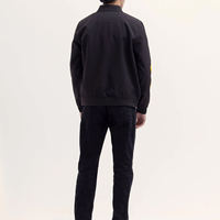 Blouson Bomber Rétro en Nylon pour Homme – Style Pilote Classique, Léger, Zippé, Streetwear Décontracté, Vêtement d'extérieur Tendance