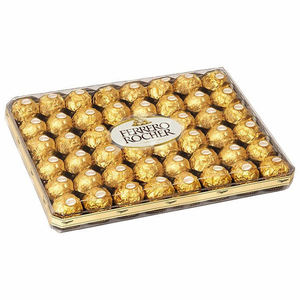 Ferrero Rocher, Bombones de Chocolate con Leche y Avellanas Finas, Regalo Perfecto, 42 Unidades para Exportación - Product Image 3