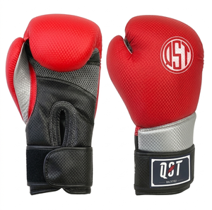 Guantes de Boxeo Ajustables de Cuero PU para Entrenamiento, Gimnasio, Fitness, Proveedor OEM, Venta al Por Mayor - Product Image 1