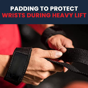 Sangles de musculation en coton haute résistance, coutures renforcées, prise sécurisée, équipement d'exercice de fitness pour levages lourds - Product Image 4