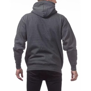Sajjawal Zipper-Up Hooded Regular Fit 100% Cotton Fleece 400g Heavyweight Solid Eco-Friendly Windproof <b>Waterproof</b> Winter Mens - Product Image 3