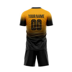 Conjunto de Uniforme de Fútbol Personalizado con Logotipo y Nombre de Equipo para Unisex / Estilo de Impresión OEM Ropa Deportiva Uniforme de Fútbol - Product Image 2