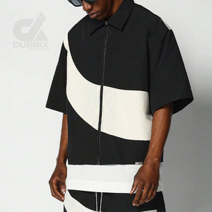 Ensembles de T-shirts décontractés élégants pour hommes, à faible MOQ, avec imprimés de dessins animés et de slogans – Combos de T-shirts respirants en polyester/coton tricoté, vente en gros 2026 - Product Image 6