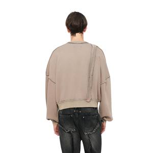 เสื้อสเวตเชิ้ตคอตตอนแบบหนา ซักย้อมสีเอซิด คุณภาพสูง รุ่นใหม่ล่าสุด สวมใส่ได้ทั้งชายและหญิง แบบคอกลม รับผลิตตามสั่ง ขายส่ง - Product Image 6