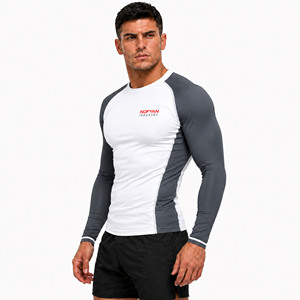 Camiseta de Compresión Sublimada para MMA y BJJ, Diseño Personalizado 2026, Marca Privada ODM, Fabricante de Ropa de Combate OEM - Product Image 1