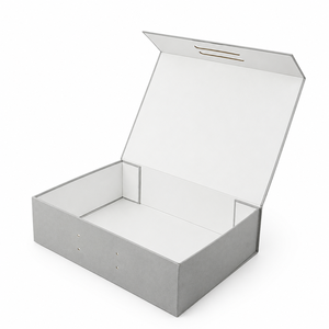 Custom Eco-Friendly Biodegradable Magnetic Cardboard Gift Boxes Foldable Flip Design Waterproof Lamination Attractive Perfume - Product Image 2
