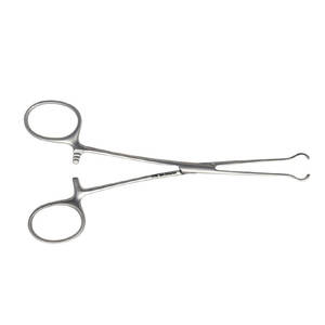 Forceps à tissus Babcock non stériles 9.5, instrument médical en acier inoxydable allemand, forceps de préhension des tissus Babcock, forceps Babcock - Product Image 2