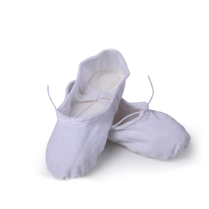 Zapatillas de Ballet para Principiantes 2026, Tejido Elástico, Cómodas, Parte Superior de Cuero Genuino, Forro de Algodón, Zapatos de Baile Bajos para Mujer - Product Image 6