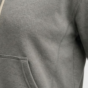 Haut court à capuche pour femme en coton, coupe ample, respirant, pour entraînement sportif, couleur personnalisable, logo personnalisé - Product Image 5