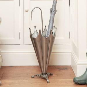 Decorative Metal Umbrella Stand With Modern Design For Entryway Organization And Home Interior Styling - Product Image 2