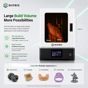 Large Size LCD 3D Industrial Printer Automatic UV Resin 3D Printing Machine High Precision New Condition 1 Year Warranty - Product Image 3