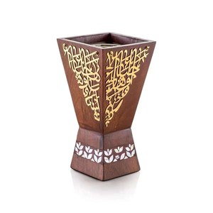 Ensemble de brûleurs d'encens en bois haut de gamme faits à la main, couleur marron, qualité supérieure, brûleurs d'oud et de bakhoor - Product Image 2