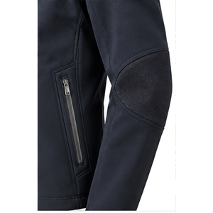 Chaqueta de Montar para Hombre, Invierno, Softshell, Cuello Alto, Botones, Cierre Frontal, Bolsillos, Ropa Ecuestre, Poliéster/Algodón - Product Image 2