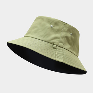 Wholesale Plain High Quality <b>Reversible</b> Unisex Cotton XXL <b>Bucket</b> <b>Hat</b> - Product Image 2