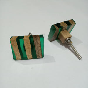 Boutons de commode en résine de bois de manguier faits à la main de haute qualité à la mode boutons de tiroir en résine de Lucite acrylique pour armoires de cuisine pour la maison - Product Image 4