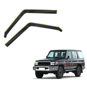 Deflector de Viento para Ventanas de TOYOTA Land Cruiser LC 70 76 79 20, Protección Contra Sol y Lluvia, Visera, Deflector de Parabrisas - Product Image 2